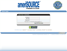 Tablet Screenshot of amerisource.us